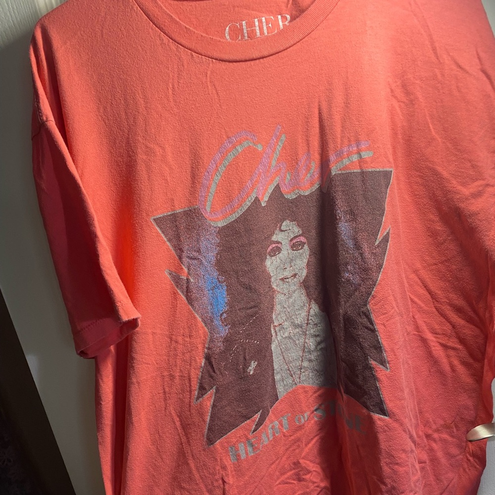 Pink Cher Heart of Stone t shirt